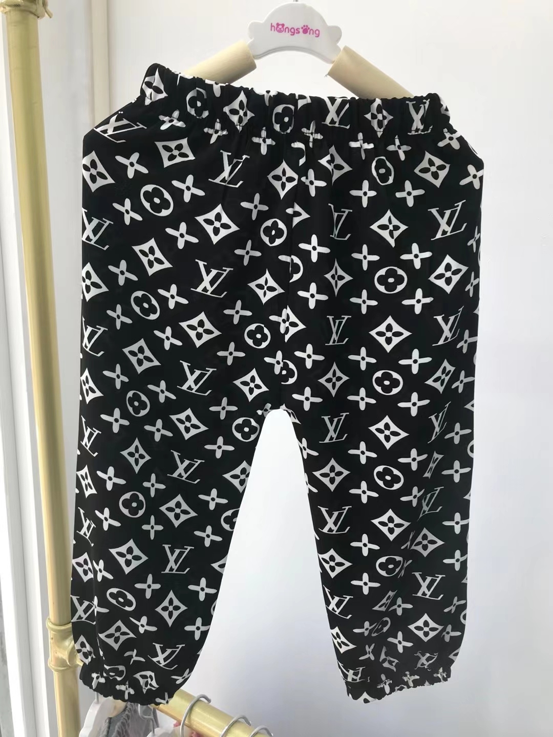 Children&#039;s Clothing 2021 Summer New Female Toddler and Children Casual Western Style Thin 3-7 Years Old Leisure Sports Ninth Pants Special Offer