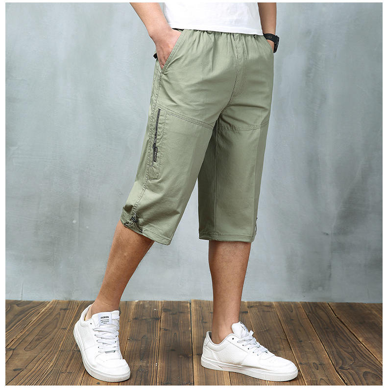 Exclusive for Cross-Border Cropped Trousers for Men Outdoor Leisure Thin Sports Shorts Multi-Pocket Loose Large Size Breeches 8995 Exclusive for Cross-Border Cropped Trousers for Men Outdoor Leisure Thin Sports Shorts Multi-Pocket Loose Large Size Breeches 8995
