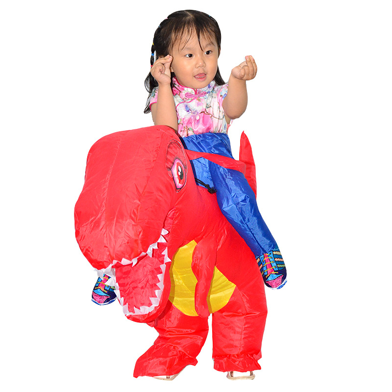 Tiktok Same Inflatable Dinosaur-like Clothing Halloween Costume Children Adult Sports Meeting Performance Wear Mount Funny Animal Tiktok Same Inflatable Dinosaur-like Clothing Halloween Costume Children Adult Sports Meeting Performance Wear Mount Funny Animal