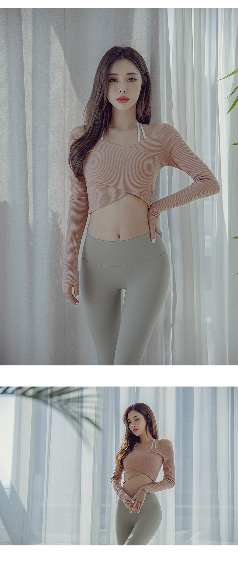 New Back Shaping Yoga Clothes Women's Loose QuickDrying Top Navel Workout Long Sleeve Tshirt Sports Top Training Wear New Back Shaping Yoga Clothes Women's Loose QuickDrying Top Navel Workout Long Sleeve Tshirt Sports Top Training Wear