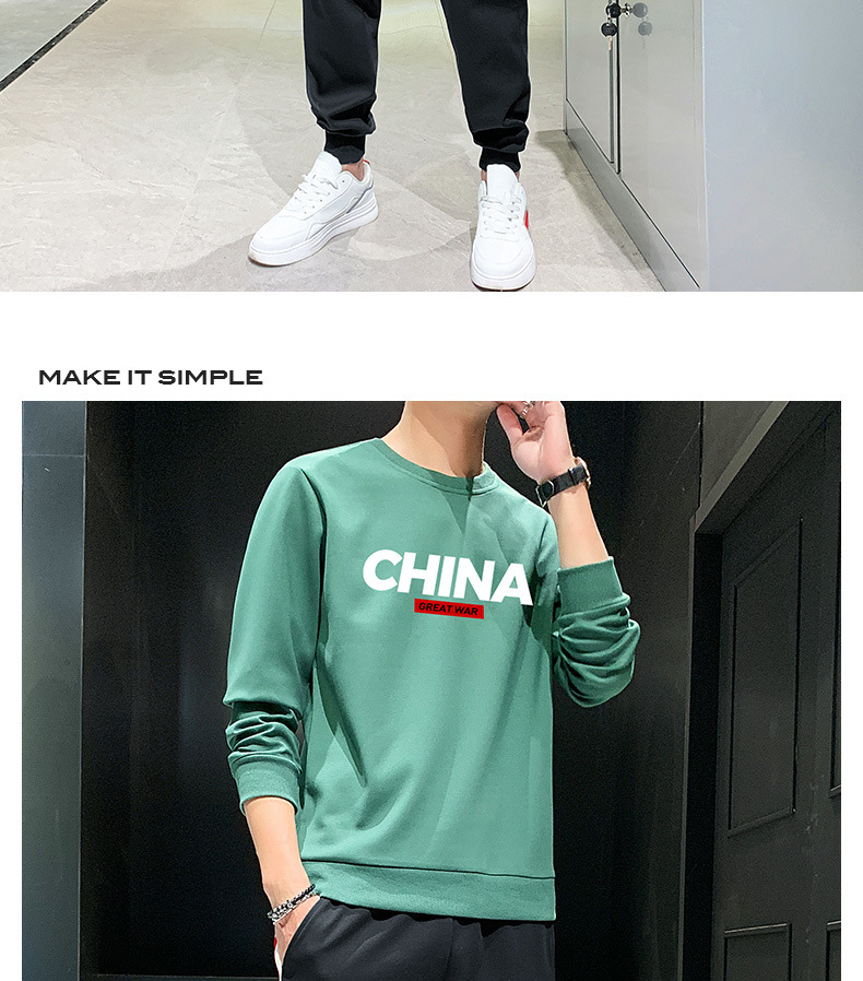 Sports Suit Men's Spring Leisure Autumn Sweater Men's 2021 New T-shirt with Long Sleeves Hoodie Suit Men's Sports wear Sports Suit Men's Spring Leisure Autumn Sweater Men's 2021 New T-shirt with Long Sleeves Hoodie Suit Men's Sports wear