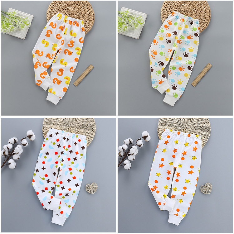 2021 Autumn New Children's Long Johns Cotton Boys Girls Leggings Baby Cotton Compression Pants Trousers Children's Clothing