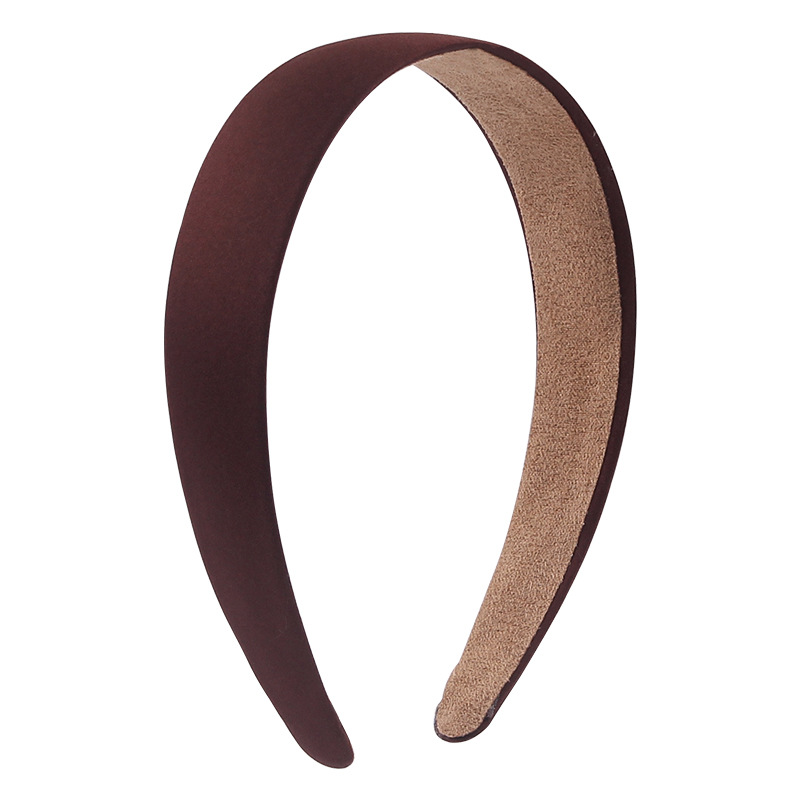 Korean Hair Accessories 3cm Solid Color Headband Fabric All-Inclusive Headband Satin Cloth Hair Ring Amazon Children's Hair Accessories Korean Hair Accessories 3cm Solid Color Headband Fabric All-Inclusive Headband Satin Cloth Hair Ring Amazon Children's Hair Accessories