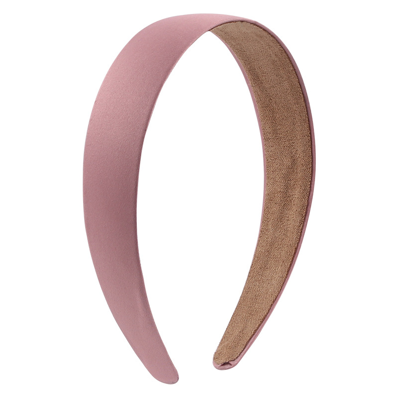 Korean Hair Accessories 3cm Solid Color Headband Fabric All-Inclusive Headband Satin Cloth Hair Ring Amazon Children's Hair Accessories Korean Hair Accessories 3cm Solid Color Headband Fabric All-Inclusive Headband Satin Cloth Hair Ring Amazon Children's Hair Accessories