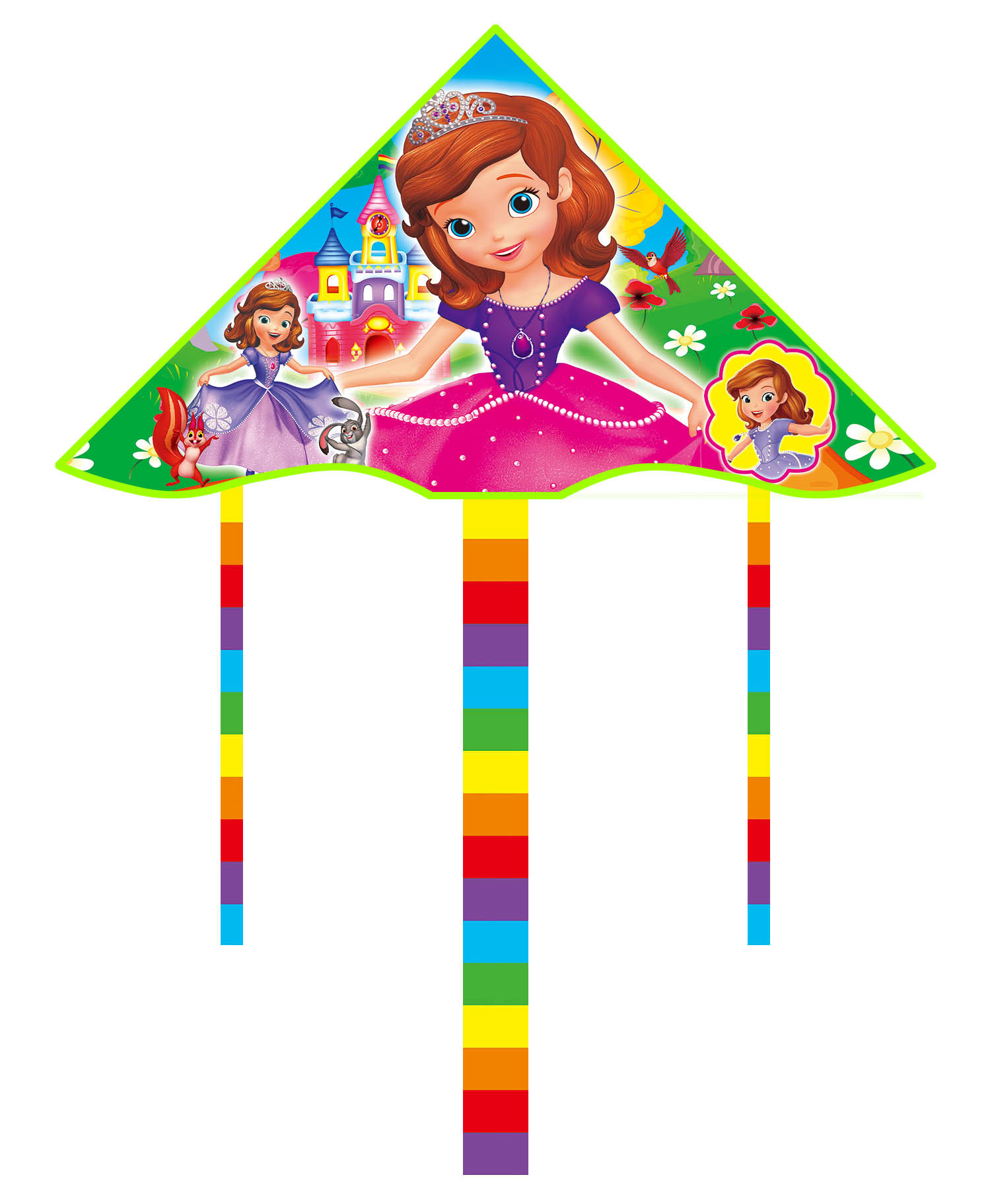 Wholesale Weifang Kite New Bright Cloth Hot Printed Curved Triangle Kite Children's Cartoon Kite Manufacturers Supply Wholesale Weifang Kite New Bright Cloth Hot Printed Curved Triangle Kite Children's Cartoon Kite Manufacturers Supply