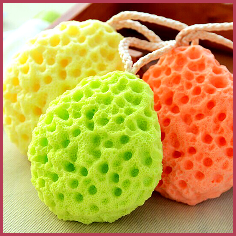 Children&#039;s Baby Honeycomb Bath Cleaning Bath Sponge Bath Ball Bath Sponge Non-Latex Washing cloth
