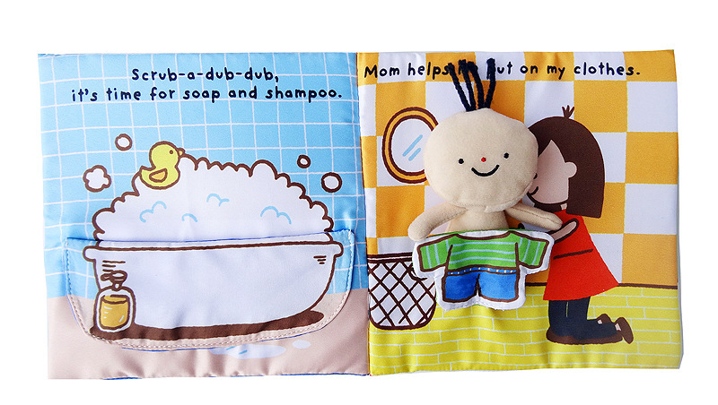 early education educational cloth book 013 years old children enlightenment toilet bath book sound paper tear not broken early education educational cloth book 013 years old children enlightenment toilet bath book sound paper tear not broken