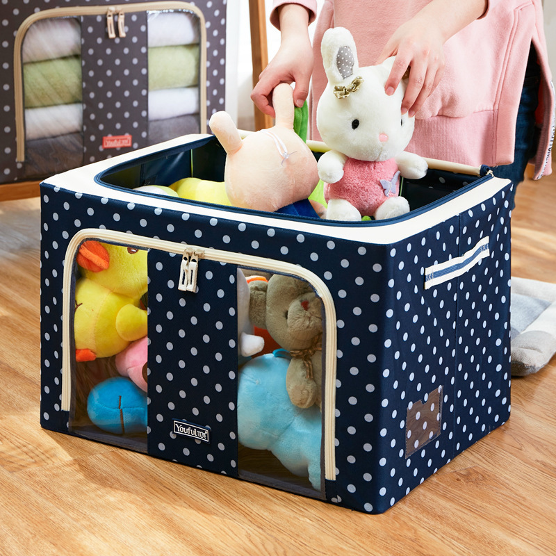 Oxford Cloth folding box Children&#039;s toys bags as finishing box quilts home hundred ner box