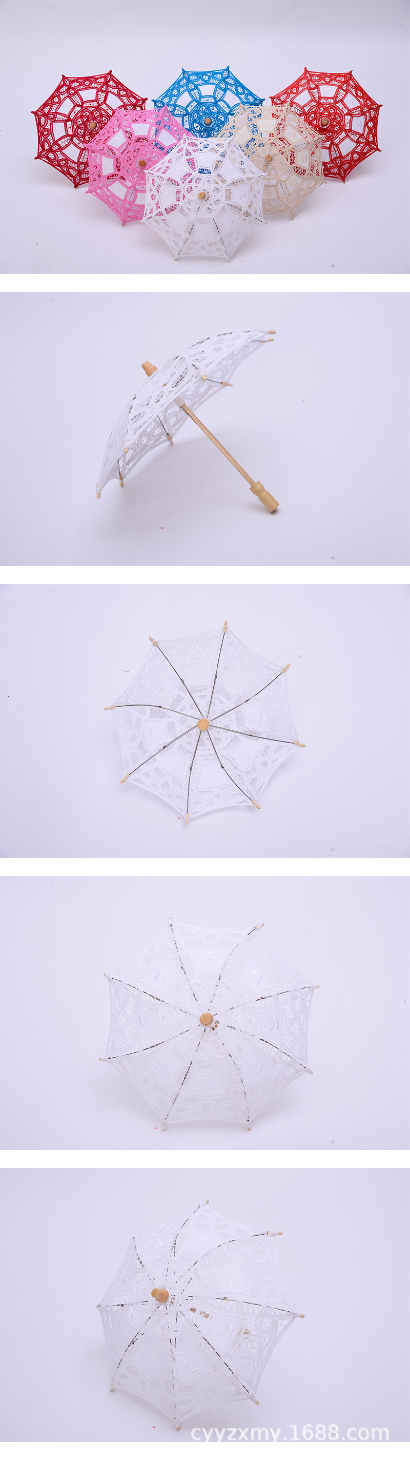 Lace Craft Lace Lace Umbrella Princess Embroidery Silk Cloth Decorative Children's Photography Foreign Trade Umbrella Lace Craft Lace Lace Umbrella Princess Embroidery Silk Cloth Decorative Children's Photography Foreign Trade Umbrella