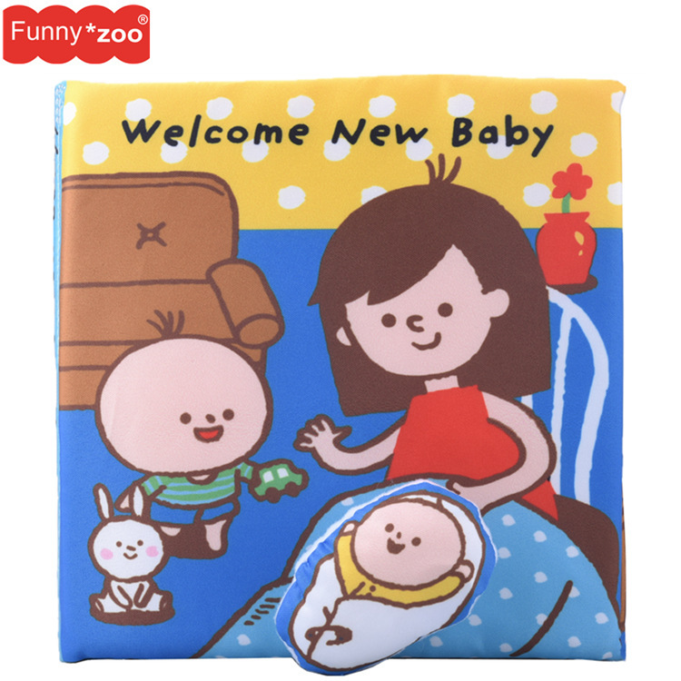 The new 2020 Children&#039;s Early education baby baby Bath Toys Toys Cloth book Enlightenment of children&#039;s books