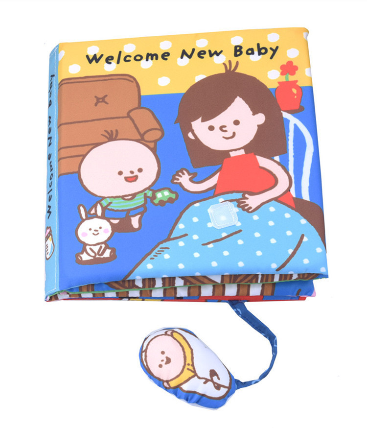 The new 2020 Children&#039;s Early education baby baby Bath Toys Toys Cloth book Enlightenment of children&#039;s books
