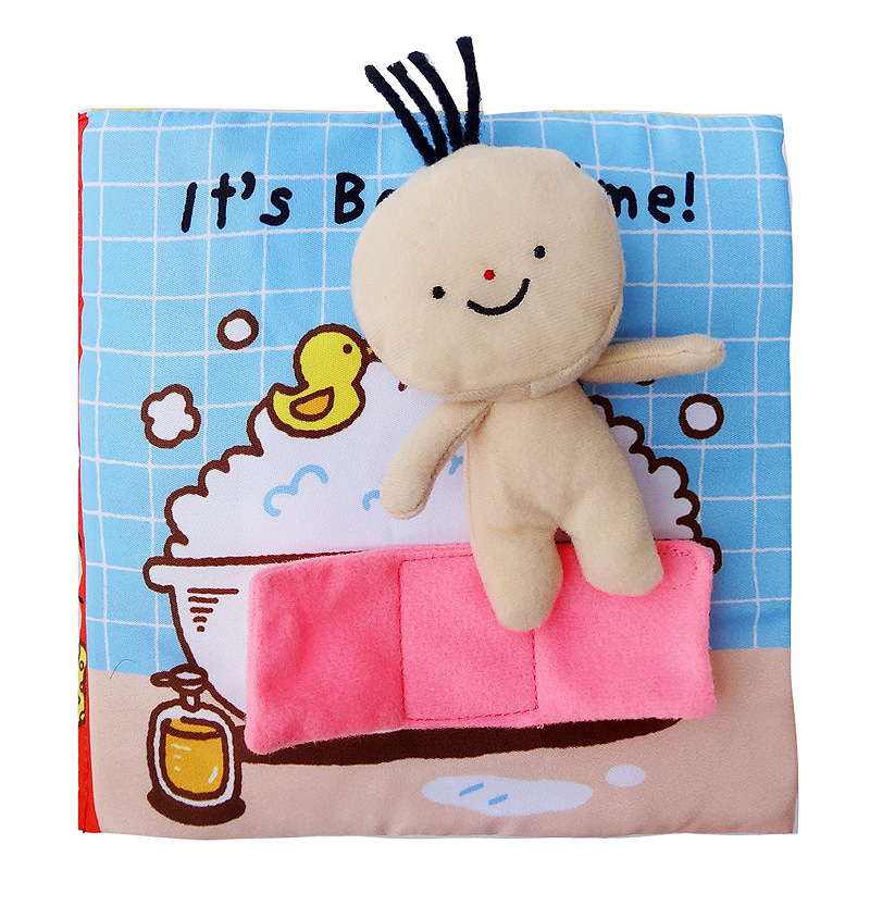 The new 2020 Children&#039;s Early education baby baby Bath Toys Toys Cloth book Enlightenment of children&#039;s books