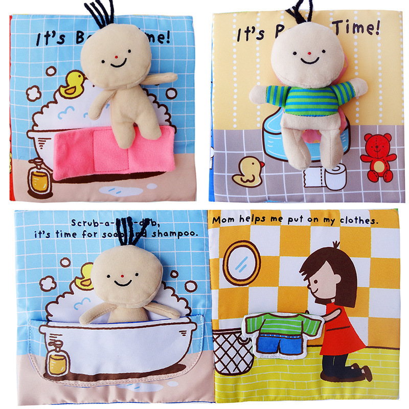 The new 2020 Children's Early education baby baby Bath Toys Toys Cloth book Enlightenment of children's books The new 2020 Children's Early education baby baby Bath Toys Toys Cloth book Enlightenment of children's books