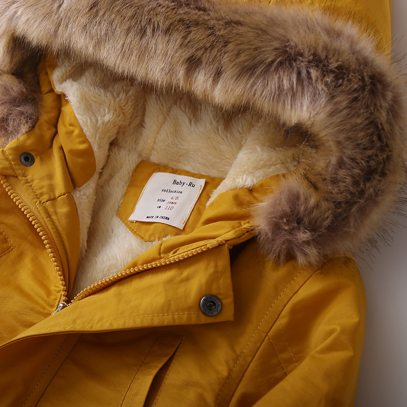 and Thick 2020 Quilted Cotton Cloth Winter New Fashion Hooded Boys CottonPadded Clothes Children's CottonPadded Jacket and Thick 2020 Quilted Cotton Cloth Winter New Fashion Hooded Boys CottonPadded Clothes Children's CottonPadded Jacket