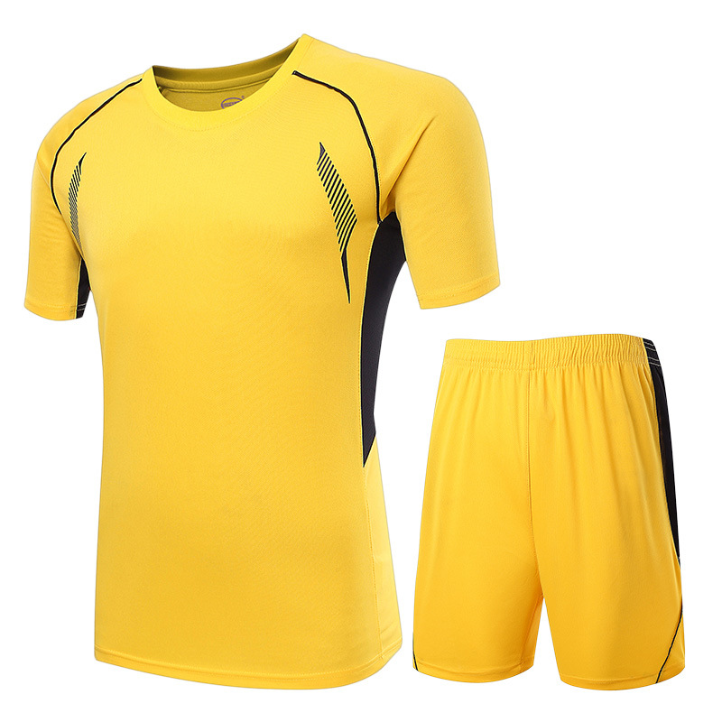 Soccer Uniform Basketball Jersey Sportswear Sports Waistcoat Suit Referee Clothing Quick-Drying Breathable Cooldry Movement T-shirt