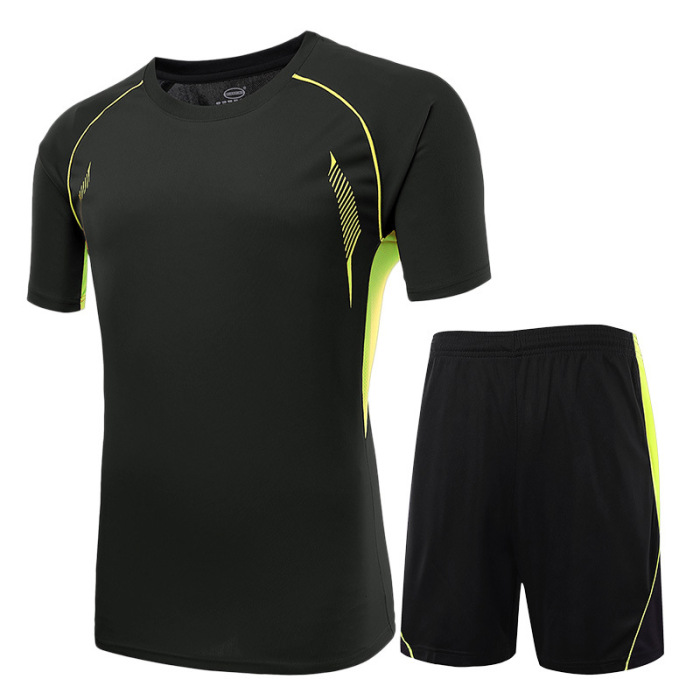 Soccer Uniform Basketball Jersey Sportswear Sports Waistcoat Suit Referee Clothing Quick-Drying Breathable Cooldry Movement T-shirt Soccer Uniform Basketball Jersey Sportswear Sports Waistcoat Suit Referee Clothing Quick-Drying Breathable Cooldry Movement T-shirt