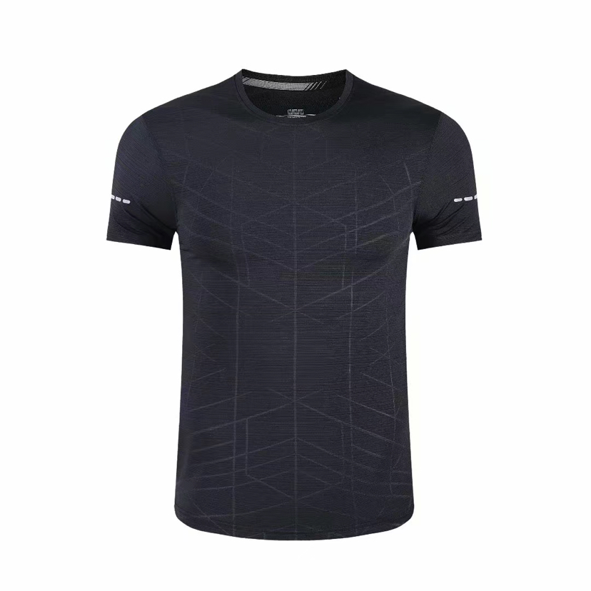 Sportswear T Sleeve Workout Clothes Men&#039;s Short Sleeve Quick-Drying Top Sports Suit Summer Thin Breathable Running Clothes