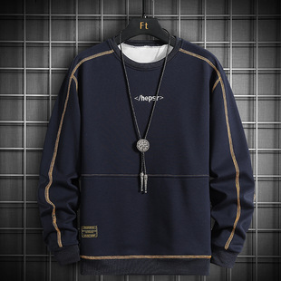 Middle-Aged and Elderly Sweater Suit Men's Coat Cotton Autumn New Daddy Autumn Outfit Middle-Aged Loose Casual Sportswear