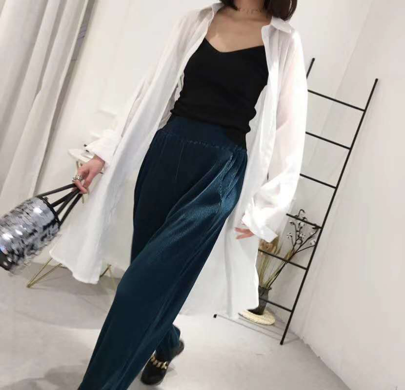 Summer Sunblock Cardigan for women in large size Chiffon holiday air horn sleeve medium long compression air Cardigan thin style