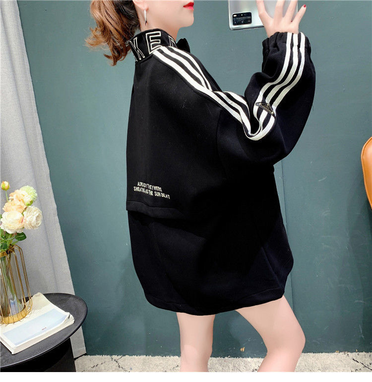 Internet Celebrity Fried Street Cardigan Sweater for Women 2021 New Autumn Western Style Youthful-Looking Korean Style Loose and Lazy Style Coat Fashion