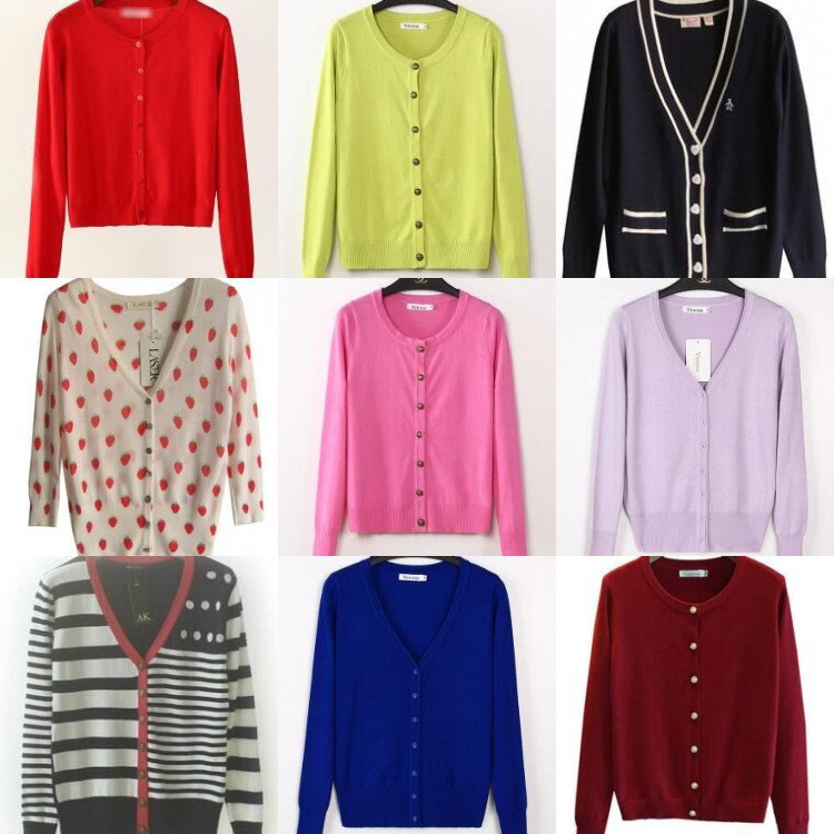 Stock winter women cardigan sweater outerwear outerwear outerwear tail goods miscellaneous women thin cardigan stalls wholesale supply