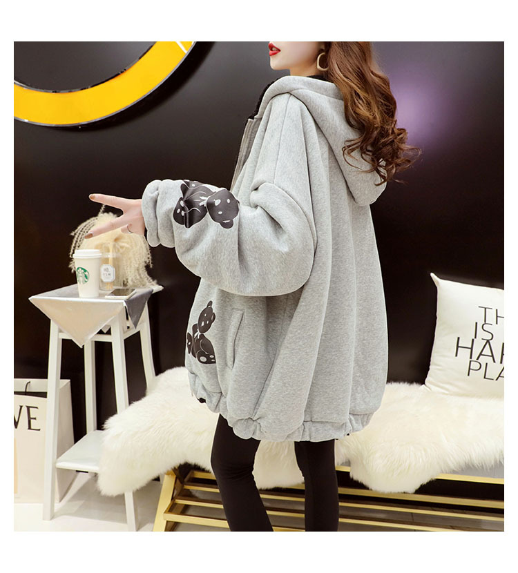 Faux Lamb Velvet Coat for Women Fleece-Lined Thickened Autumn and Winter Loose Western Style Korean Style Sense of Design Double-Sided Cardigan Sweater for Women
