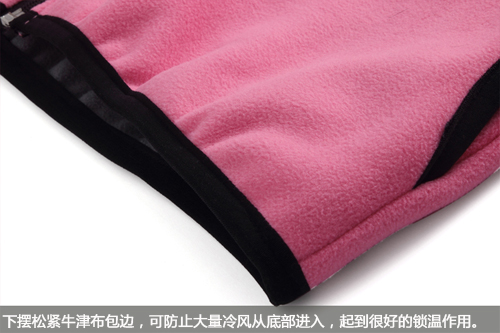 Manufacturers selling double fleece fleece women outdoor warm clothes