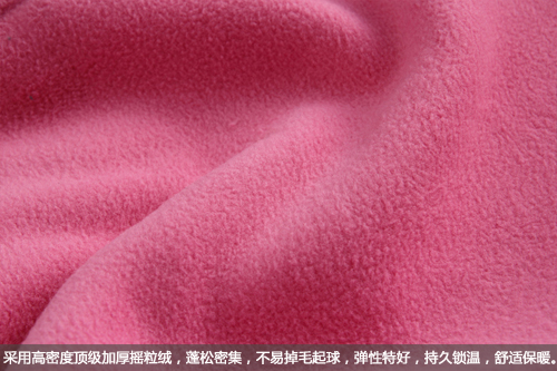 Manufacturers selling double fleece fleece women outdoor warm clothes