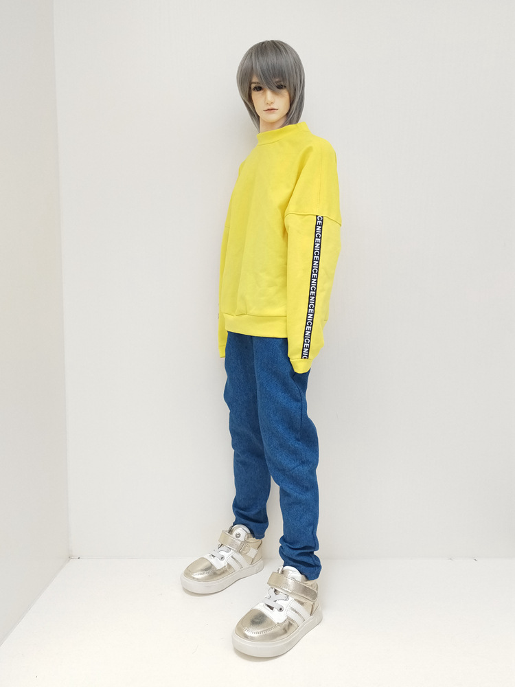 346 Points BJD SD Doll Clothes Three Four Six Multi-Color Sweater Jeans Men&#039;s and Women&#039;s Cotton Multi-Color in Stock Wholesale