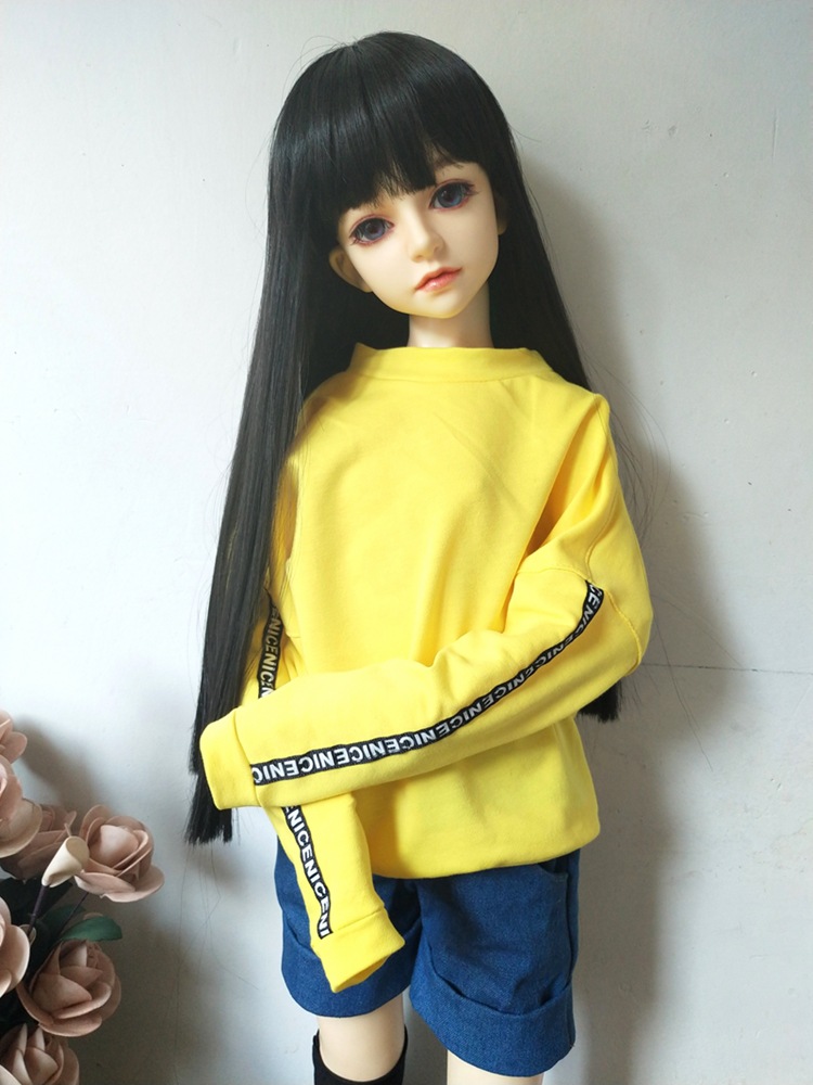 346 Points BJD SD Doll Clothes Three Four Six Multi-Color Sweater Jeans Men's and Women's Cotton Multi-Color in Stock Wholesale