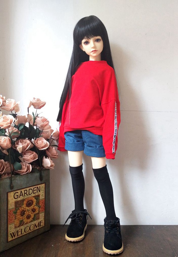 346 Points BJD SD Doll Clothes Three Four Six Multi-Color Sweater Jeans Men's and Women's Cotton Multi-Color in Stock Wholesale