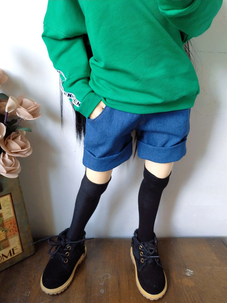 346 Points BJD SD Doll Clothes Three Four Six Multi-Color Sweater Jeans Men's and Women's Cotton Multi-Color in Stock Wholesale