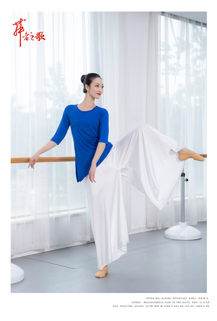 Adult Dance Top Women's Body Art Examination Square Dance Performance Clothes Yoga Clothes Classical Dance Clothes