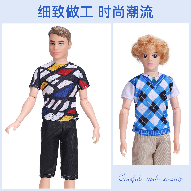 Prince Ken Doll Clothes Barbie Doll Doll Casual Clothes Fashion Men&#039;s Suits Business Wear Children&#039;s Toys