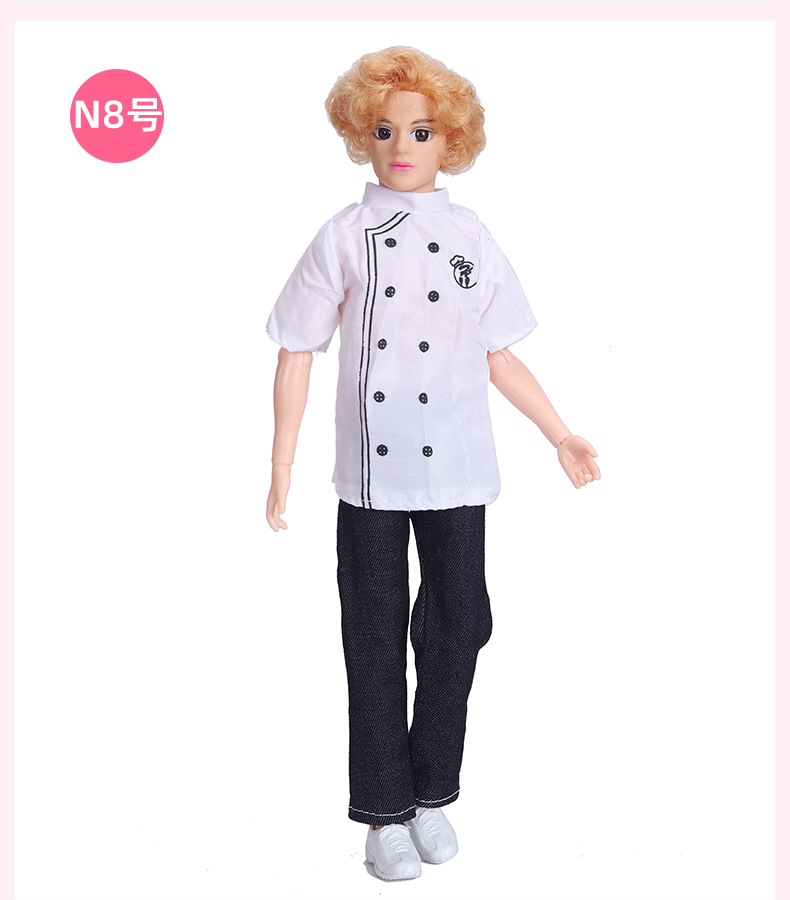 Prince Ken Doll Clothes Barbie Doll Doll Casual Clothes Fashion Men's Suits Business Wear Children's Toys Prince Ken Doll Clothes Barbie Doll Doll Casual Clothes Fashion Men's Suits Business Wear Children's Toys