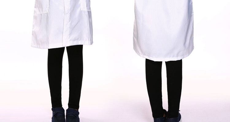 Antistatic clothing Hooded Smock dust-free Workshop Electronic Factory Food Blue Hooded work clothes for men and women