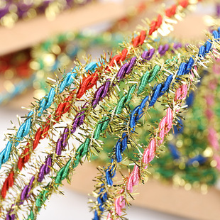 Manufacturers direct colorful gradual hand rope knitting line diy hand knitting bracelet pendant jewelry decoration Manufacturers direct colorful gradual hand rope knitting line diy hand knitting bracelet pendant jewelry decoration