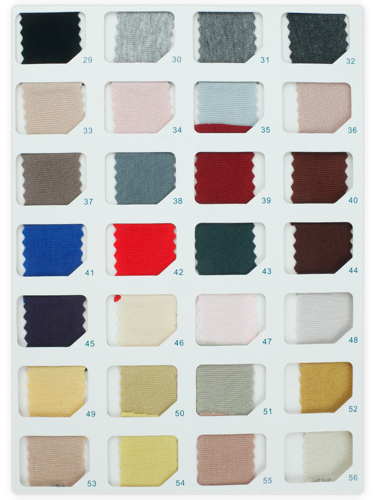 Elastic Rib Knitted Fabric Neckline Cuff Fabric Wholesale