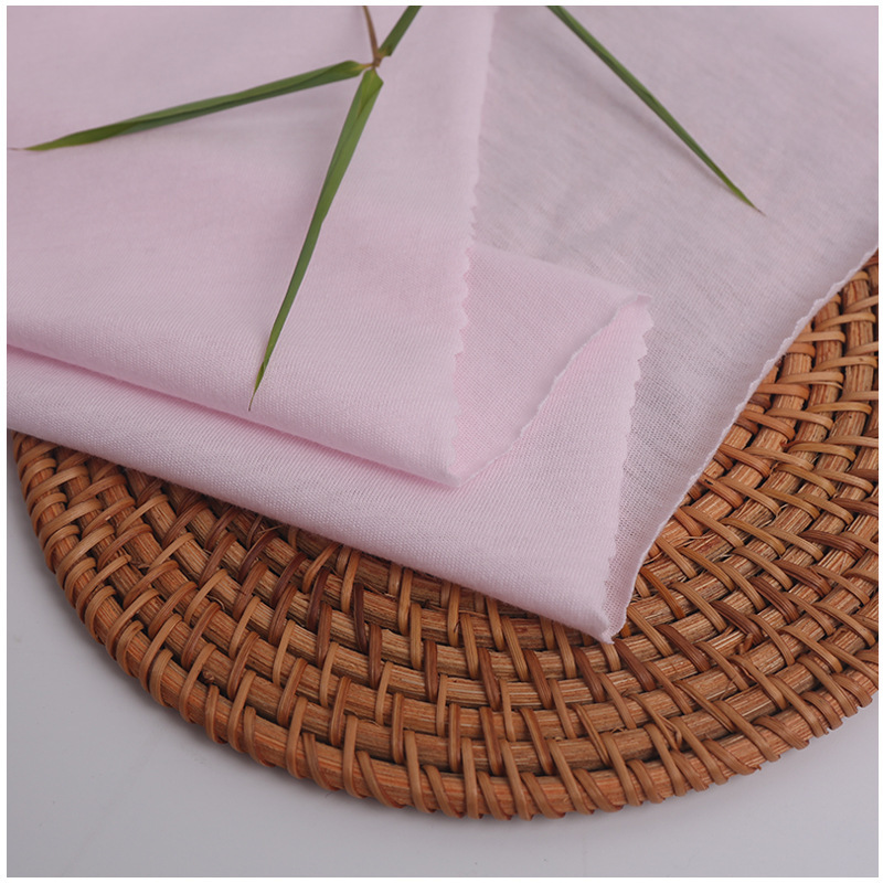 40 Combed Pure Cotton Knitted Fabric Cotton Single Jersey Underwear Lining Knitted Fabric T-shirt Fabric