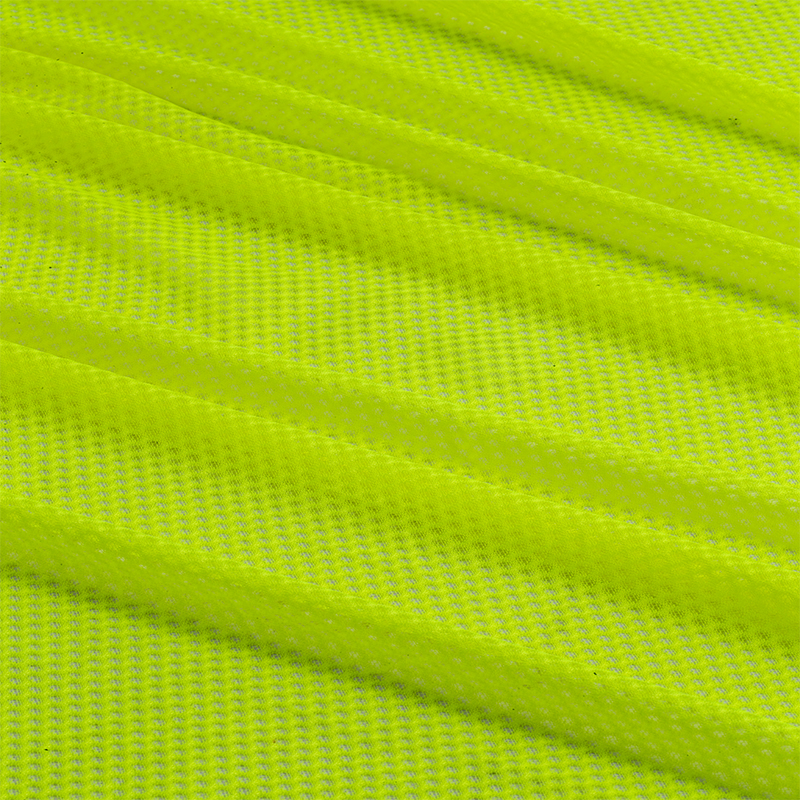 75D Spot Polyester Knitted Fabric Mesh Low Elastic Hole Mesh Sportswear Inner Bag Breathable Fabric