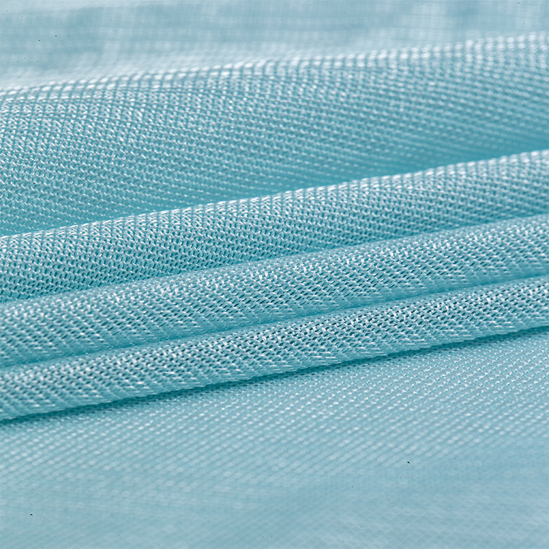 75D 100% Polyester Semi-Light Warp Knitted Fabric Breathable Mosquito Net Luggage Clothing Lining Fabric