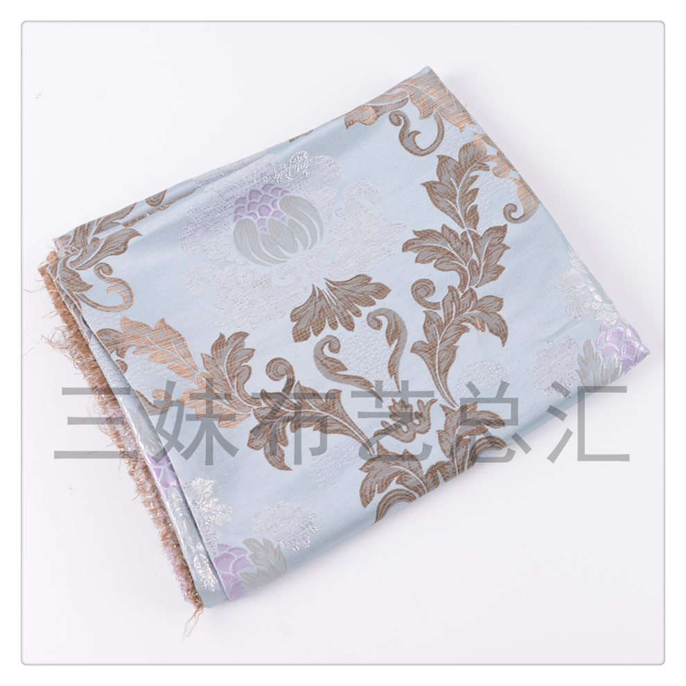 Sanmei Fabric Honor Product Mixed Color High Precision Jacquard Fabric Curtain Knitted Fabric Sofa Cushion Fabric Fabric
