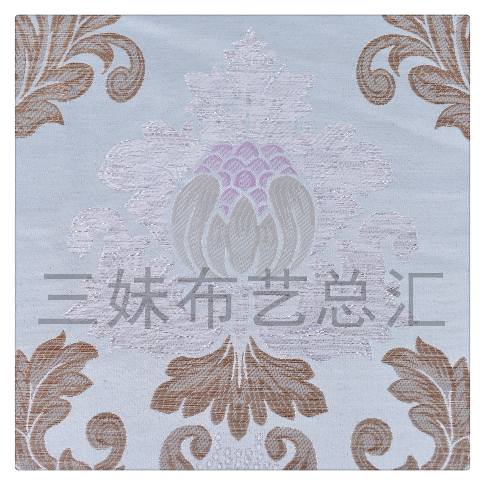 Sanmei Fabric Honor Product Mixed Color High Precision Jacquard Fabric Curtain Knitted Fabric Sofa Cushion Fabric Fabric