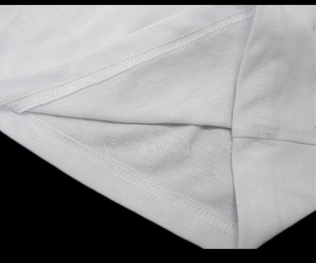 200g neckline top grade printed cotton t-40% 60% Polyester knitted fabric