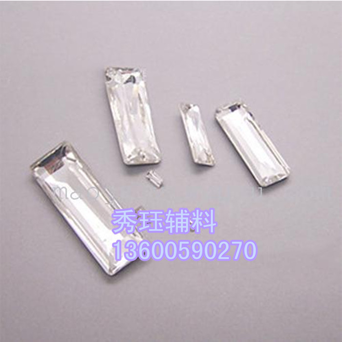 Shaped diamond shaped diamond 5*10 star high quality garment accessories accessories