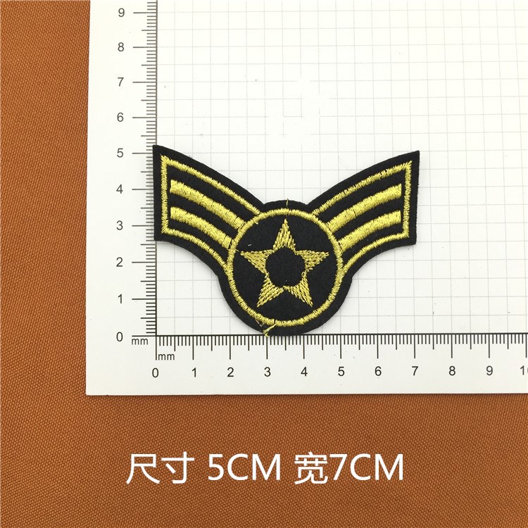 Yiwu factory direct sale shoulder patch jumbo garment decoration diy cloth label arm patch patch patch