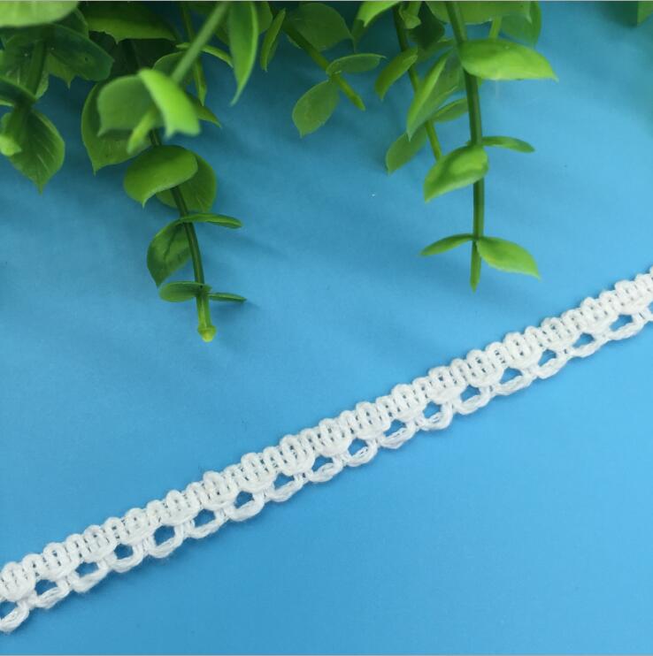 All cotton horse ivory cotton thread lace garment accessories box decoration 1cm.