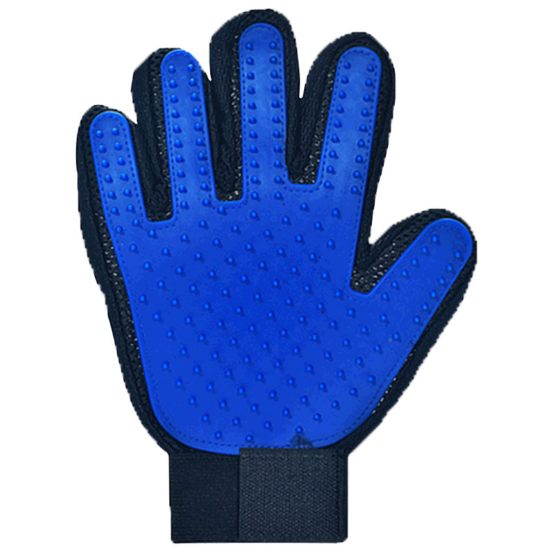 Cross-Border Hot Spot Cat Petting Gloves Pet Dog Bath Massage Brush Cat Hair Removal Float Hair Cleaning Cleaning Brush