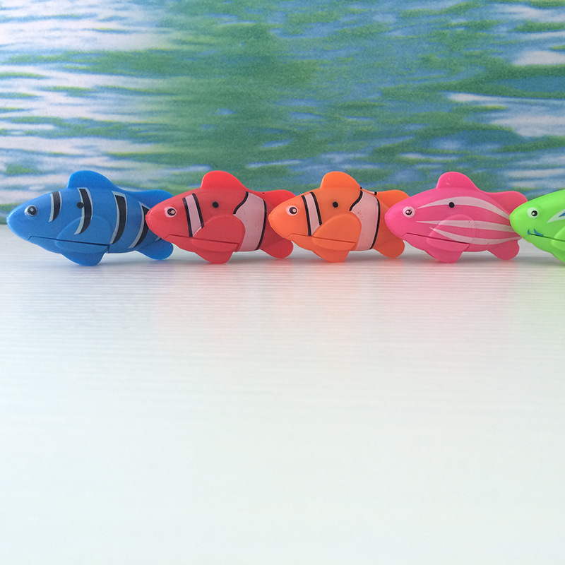 Cross-Border Products Electronic Fish Summer Baby Bath and Water Toys Pet Toy Fish Electric Induction Robot Fish