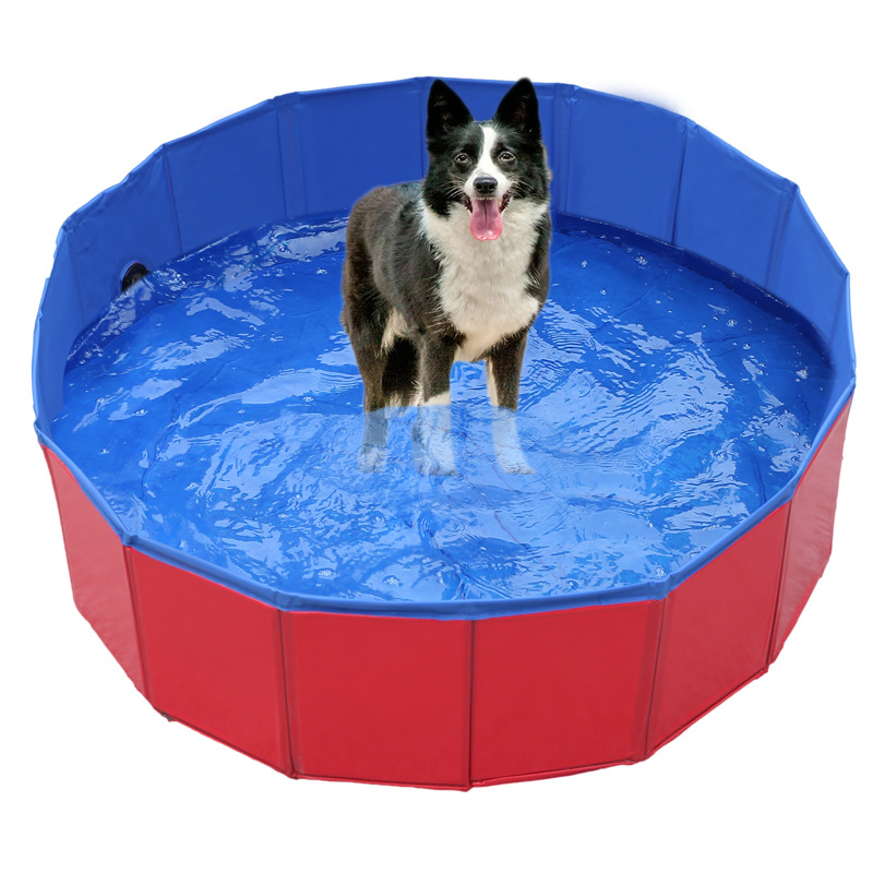 Pet pool dog pool cat sand table bath basin foldable play pool pickle pool manufacturer direct sale